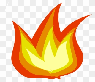 Tall Clipart Flame - Fire Flame Clip Art - Png Download