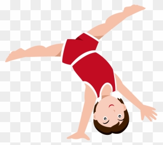 Gymnastic Graphics Clipart - Male Gymnastic Clip Art - Png Download