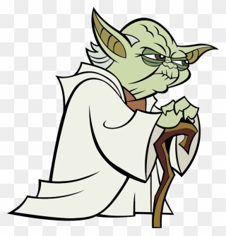 Star Wars Clipart Yoda Ear - Cartoon Clone Wars Yoda - Png Download