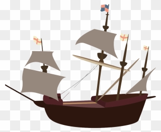 Cartoon Pirate Ship Png Clipart