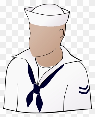 Another Faceless Sailor - Sailor Clip Art - Png Download