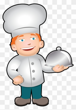 Chef Cartoon Images Clipart - Transparent Background Chef Clip Art - Png Download