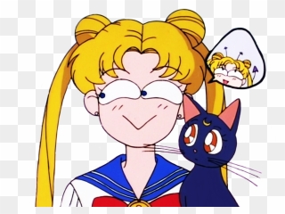 Old School Sailor Moon , Png Download Clipart , Png - Sailor Moon Sticker Whatsapp Transparent Png