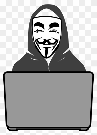 Hacker Clipart Face Mask - Hacker Png Transparent Png