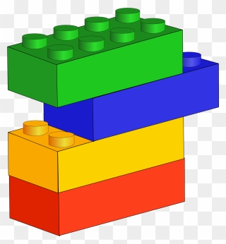 Clipart Building Blocks - Png Download