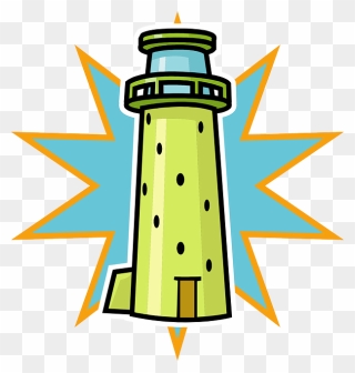 Lighthouse Clip Art Clipart Kid - Clipart Menara - Png Download