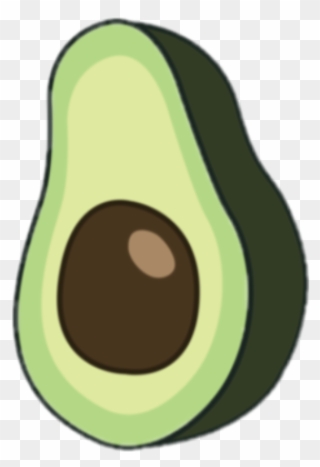 Avocado Png Tumblr - Transparent Green Aesthetic Png Clipart