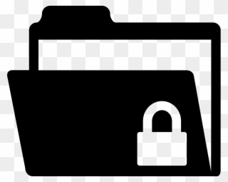 Locked File Folder Svg Png Icon Free Download - Locked File Icon Png Clipart