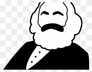Moustache Clipart Tumblr Icon - Karl Marx Funny Transparent - Png Download