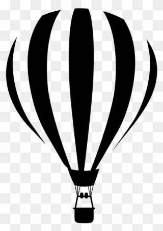 Stripes Clipart Tumblr Transparent - Hot Air Balloon Png