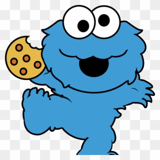 Cookie Monster Cute Cookies Image By Jazygirl Stop - Cute Cookie Monster Cartoon Clipart