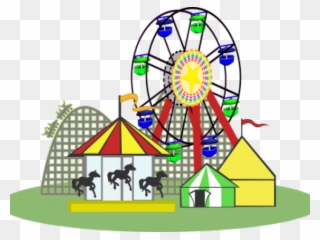 Ferris Wheel Clipart Transparent Background - Carnival Png