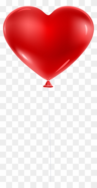 Red Balloon Heart Transparent Clip Art Gallery Cheers - Red Balloon Transparent Png