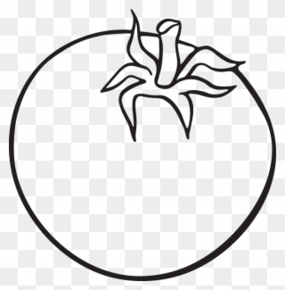 202ra - Tomato - Coloring Book Clipart (#532650) - PinClipart