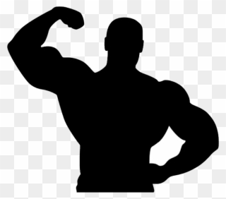 Man Png Free Images Toppng - Muscle Man Silhouette Clipart