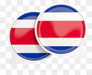 Illustration Of Flag Of Costa Rica - Thailand Clipart