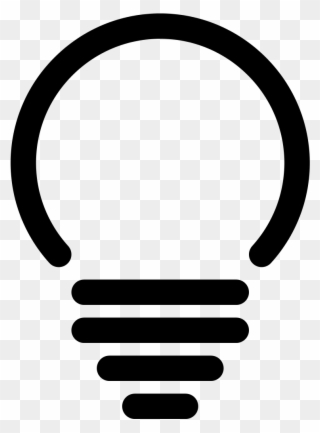 File Simpleicons Interface Lightbulb Of Spherical Shape - Vector Images Of Bulb Clipart