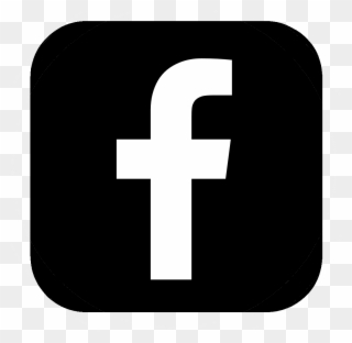 Follow Us - Facebook Icon Vector Black Clipart