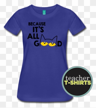 Pete The Cat Inspired Teacher T-shirt - Pete The Cat Shirt For Adults Clipart
