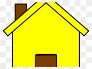 Yellow House Clipart - Png Download