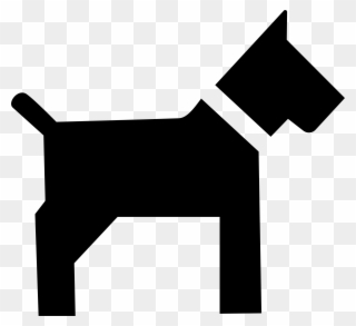 One Dog - Dog Icon Clipart