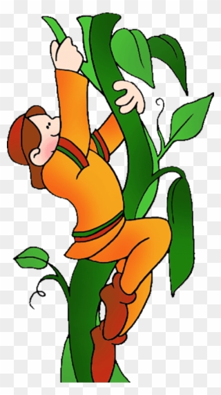 Loam Is - Jack Climbing The Beanstalk Clipart