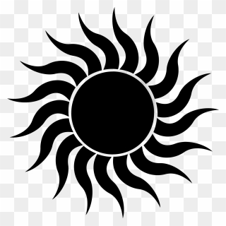 Png File - Sun Icon Png Free Clipart