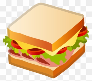 Noto Emoji Oreo 1f96a - Sandwich Cheese Icon Png Clipart