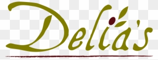 Delia's Brick Oven Pizza - Delias Pizza Logo Clipart