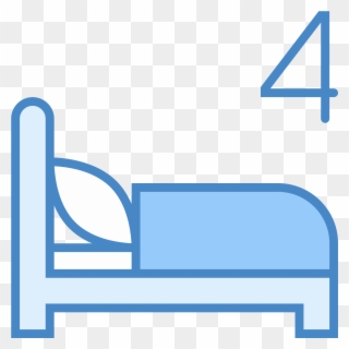 Blanket Vector Blue - Work In Bed Icon Clipart
