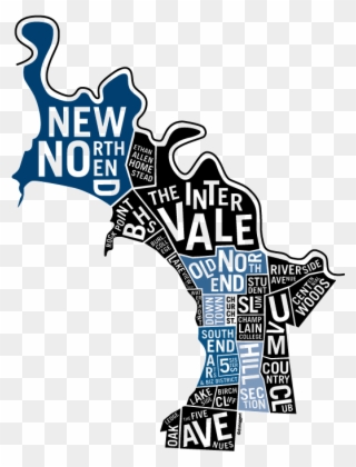 Don Eggert - Burlington Vt Neighborhoods Clipart