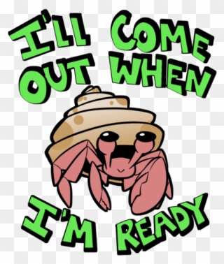 Coming Out Of Your Shell Clipart
