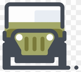 Jeep Wrangler Icon - Sign Clipart