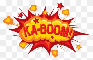Clipart Explosion Kaboom - Explosion Clipart - Png Download