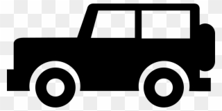 Jeep Silhouette Png - Icono De Jeep Clipart