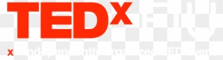 Tedxfiu Tedxfiu - Ted Talk Logo Clipart