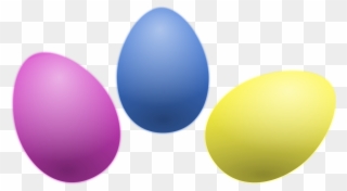 Easter Eggs Png Transparent Images - Colored Eggs Clipart