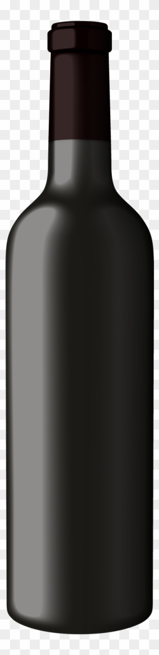 Enter Online Store - Black Wine Bottle Clipart - Png Download