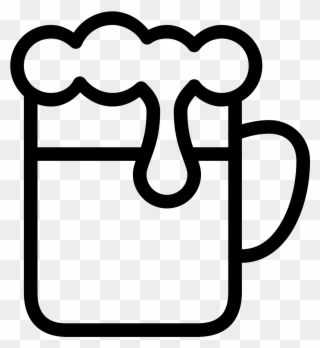 A Beer Icon Will Be A Cup Or Mug And The Mug Will - Beer Glass Icons Clipart