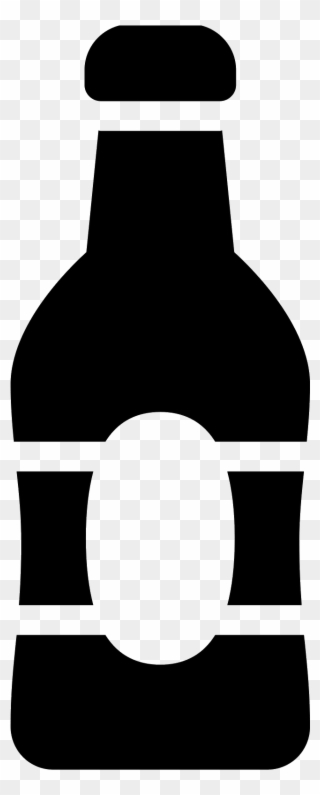 The Beet Bottle Is Shaped Like A Glass Bottle With - Beer Clipart