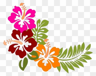 Hawaiian Flower Cartoon Png Clipart