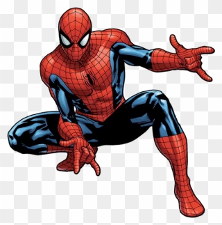 Spiderman Clipart Peter Parker - Spider Man Comics Suit - Png Download