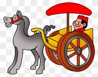 Chinese Carriage - Cartoon Clipart