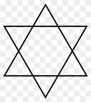 Free Jewish Star Cliparts, Download Free Clip Art, - Many Triangles Are There In A Star - Png Download
