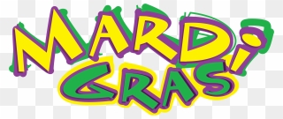 Mardi Gras Yellow And Green Clip Art , Png Download Transparent Png