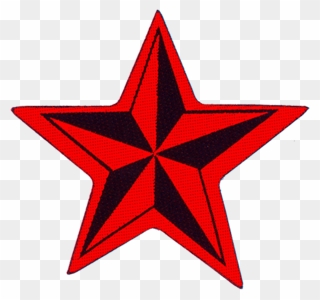 Red Nautical Star Png Clipart