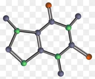 Caffeine Molecule Icons Png - Molecule Clipart Transparent Png