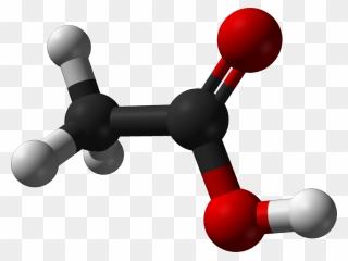 Hardware,acetic Acid,acid - Acetic Acid Molecule Model Clipart