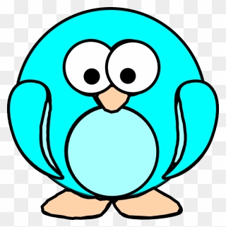 Baby Penguins Colouring Page Clipart