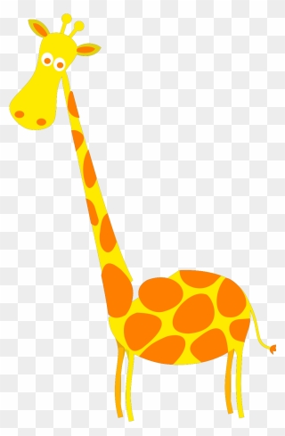 Transparent Background Giraffe Clipart - Png Download